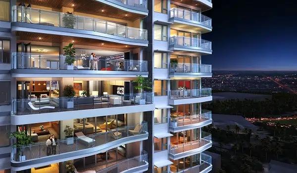 Modern residential building